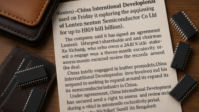 Chinese Leather Goods Company Explores $1.2 Billion Buyout of Semiconductor Firm