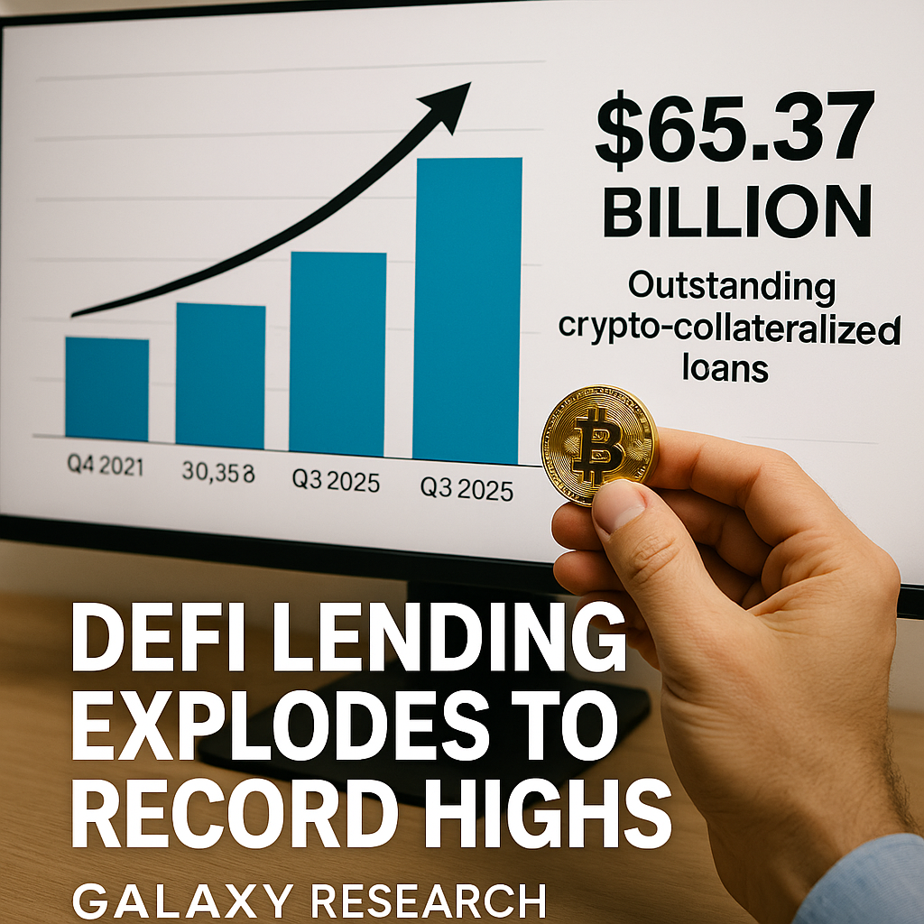 "Q3 DeFi Lending Surges Ahead of CeFi: Insights from the Latest Galaxy Digital Report"