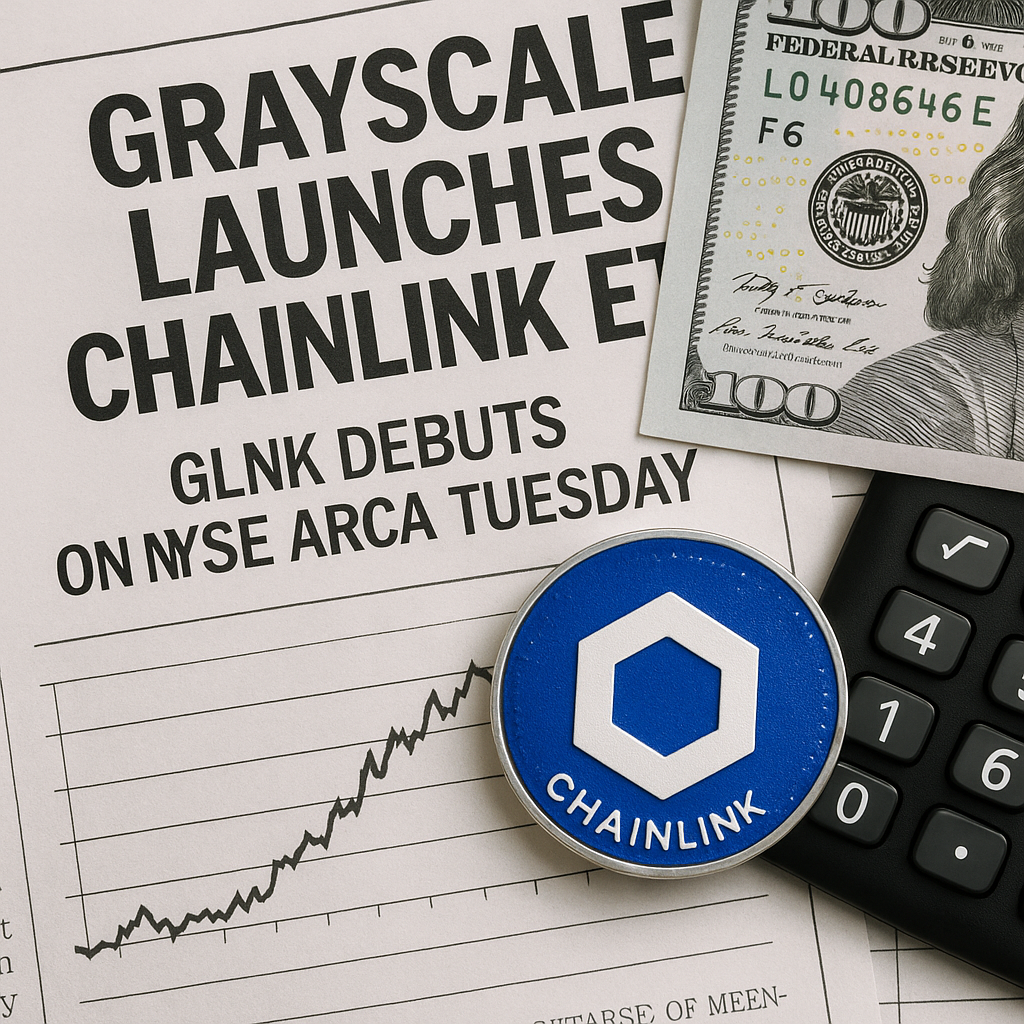 Grayscale Introduces First Spot Chainlink ETF on NYSE Arca