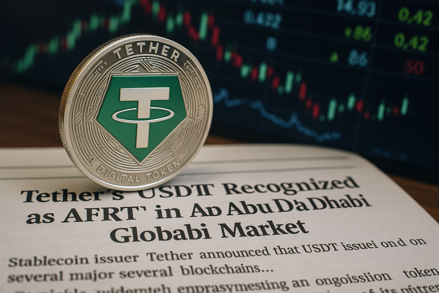Tether's USDT Stablecoin Secures Multi-Chain Approval in Abu Dhabi