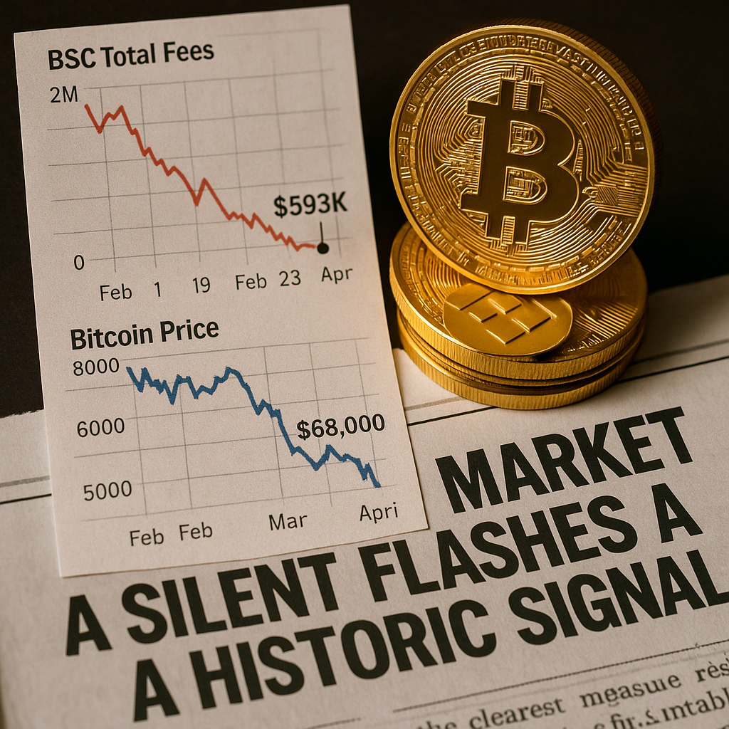 BSC Transaction Fees Dip to Lowest Levels in Months, Indicating Potential Bitcoin Rebound