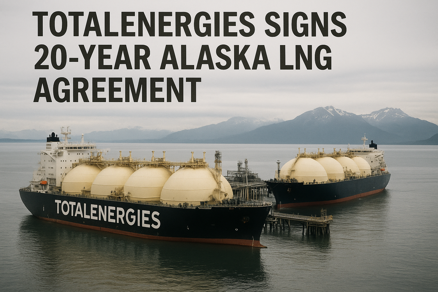 TotalEnergies Enters 20-Year Agreement for Alaska LNG Procurement