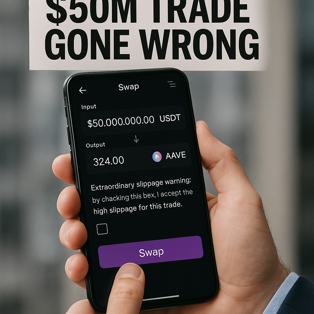 The Consequences of Overlooking Slippage: A $50 Million Misstep by a Trader