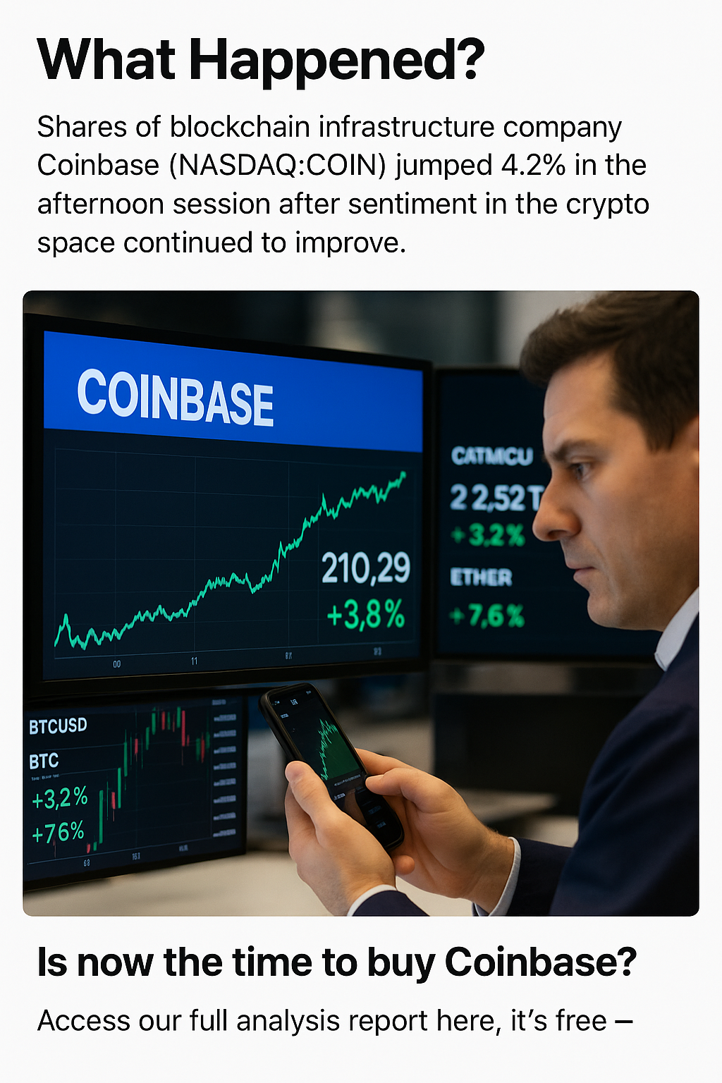 Coinbase (COIN) Shares Surge: Key Insights