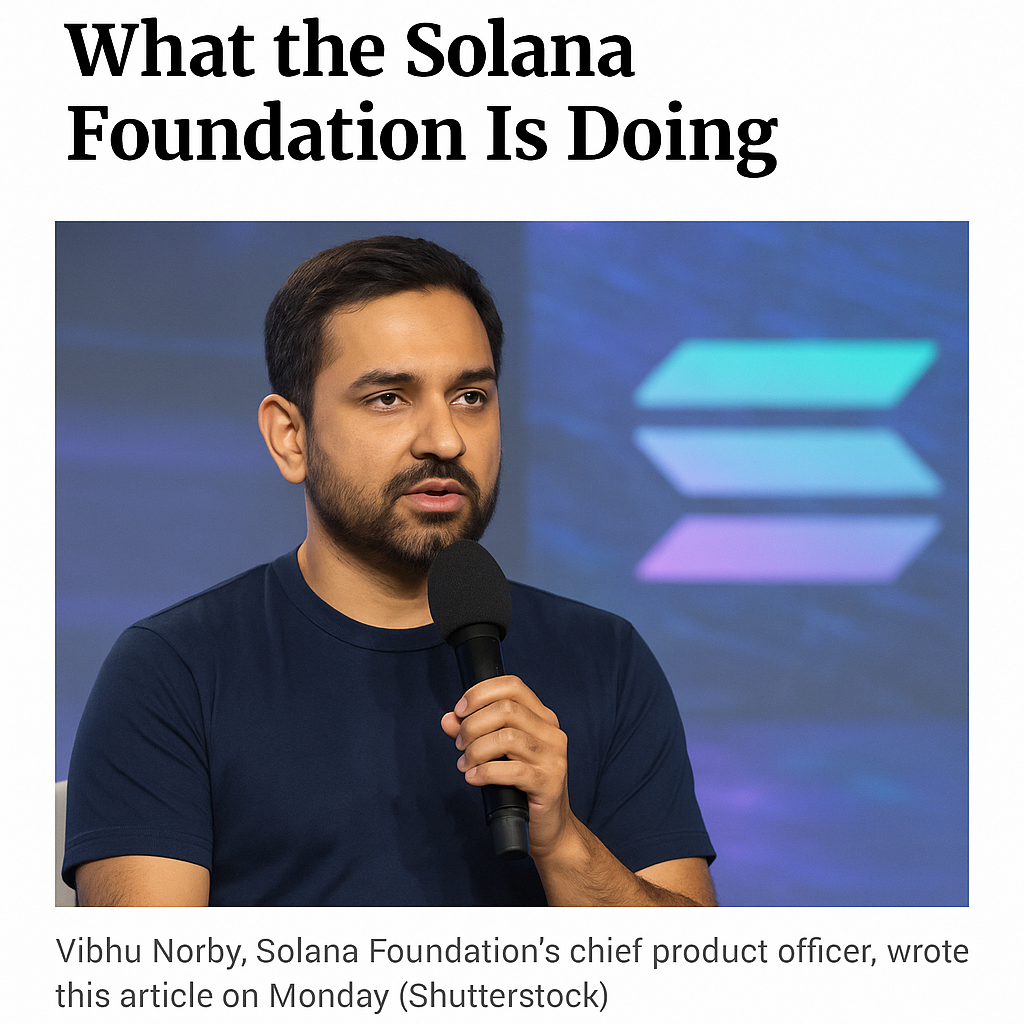 Solana Foundation Addresses Builder Support Amidst Community Debate