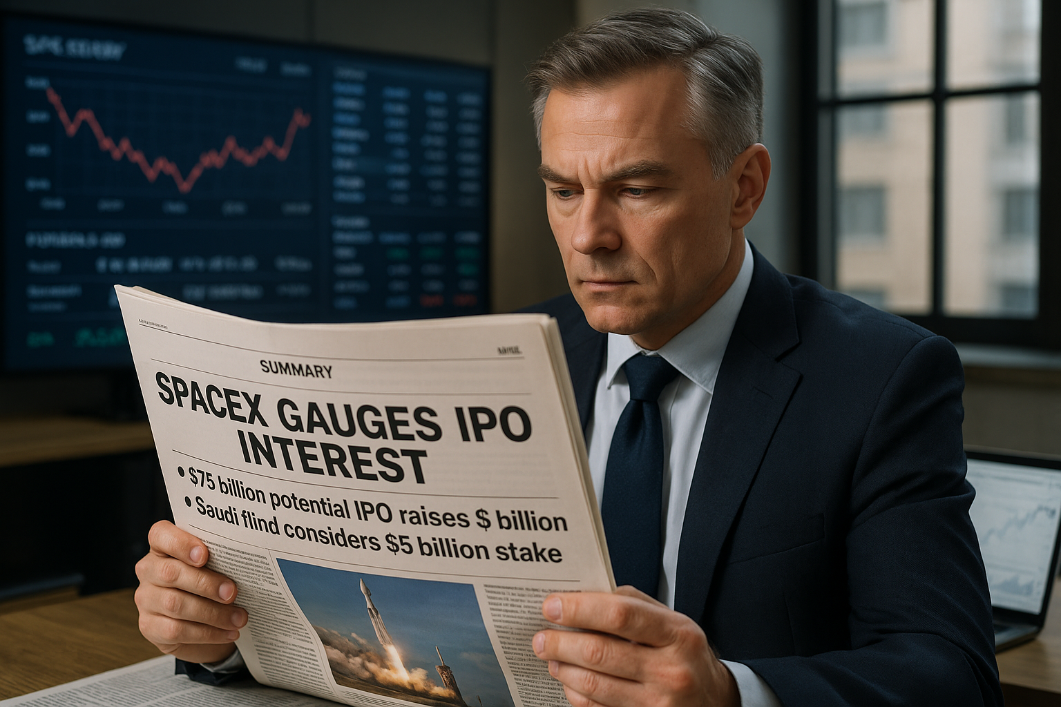 Sources: SpaceX in Talks with Saudi Fund for Potential $5 Billion IPO Investment