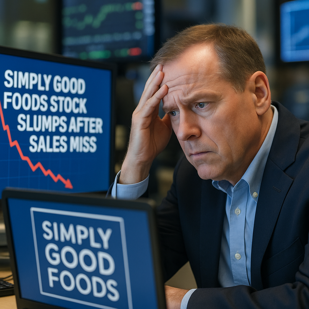 Simply Good Foods Sees Significant Stock Decline