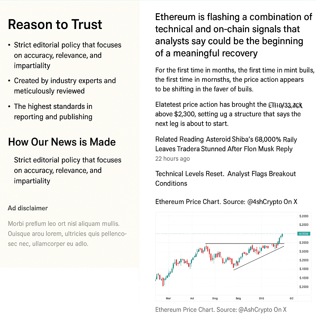 Ethereum Surpasses Key Resistance Level as ETF Interest Reemerges; Analysts Predict Further Gains