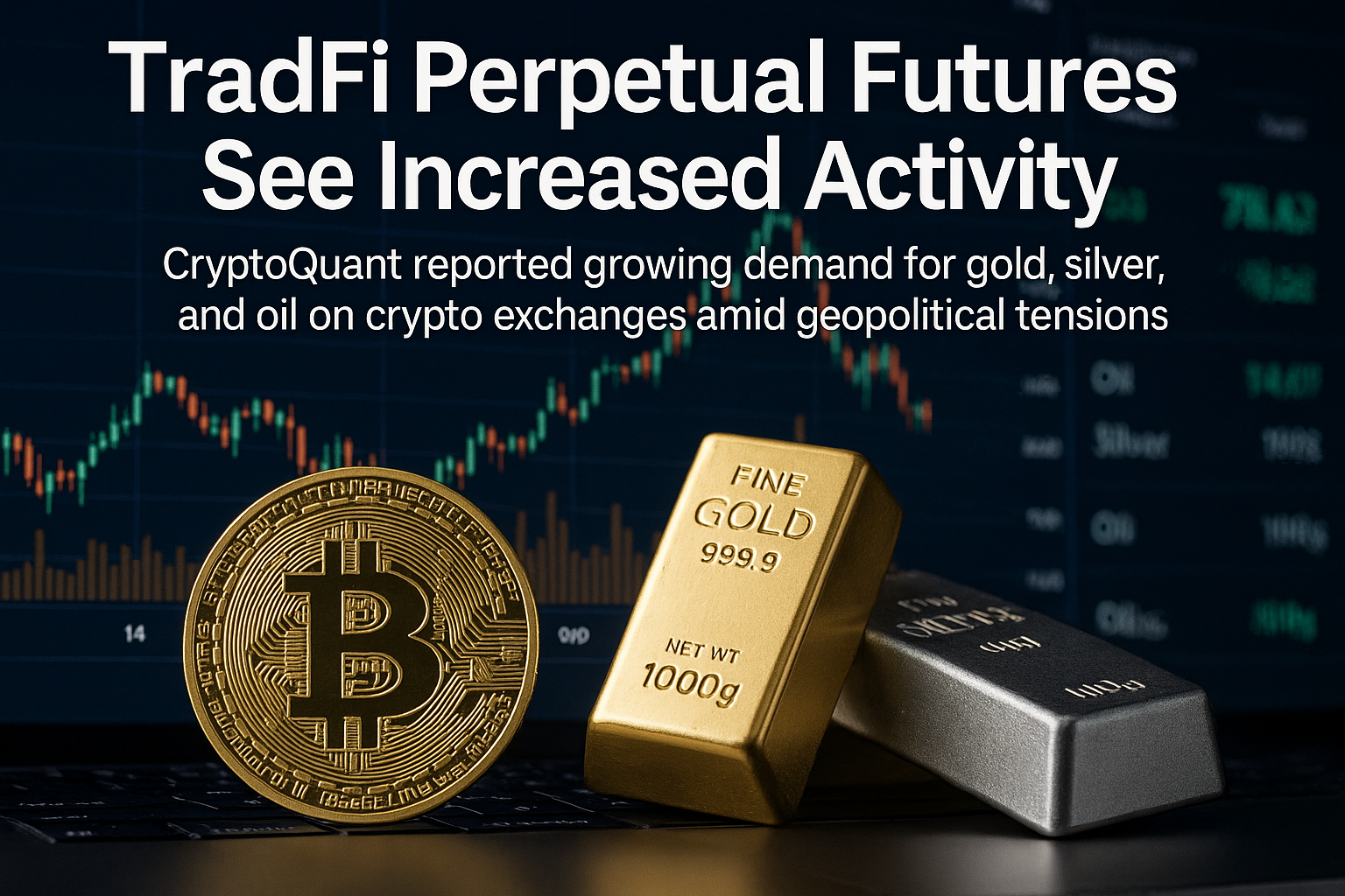 Surge in TradFi Futures on Crypto Exchanges Amid Sluggish Spot Trading: CryptoQuant