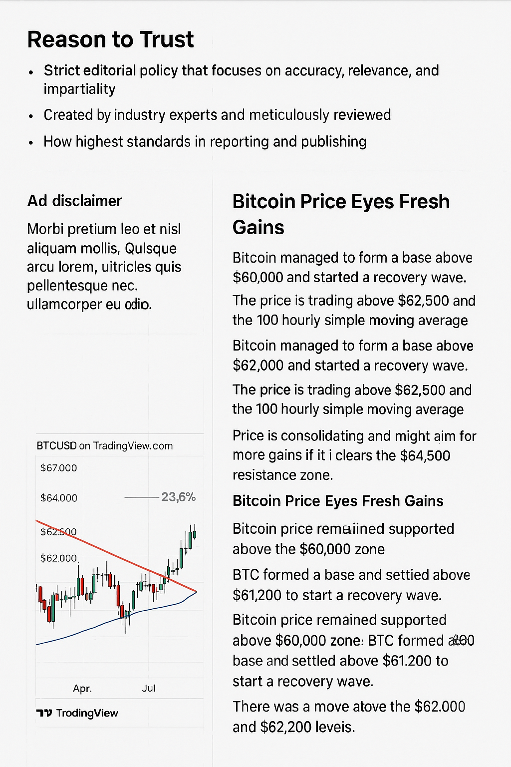 Bitcoin Shows Signs of Recovery—Is the Downturn Finally Over?