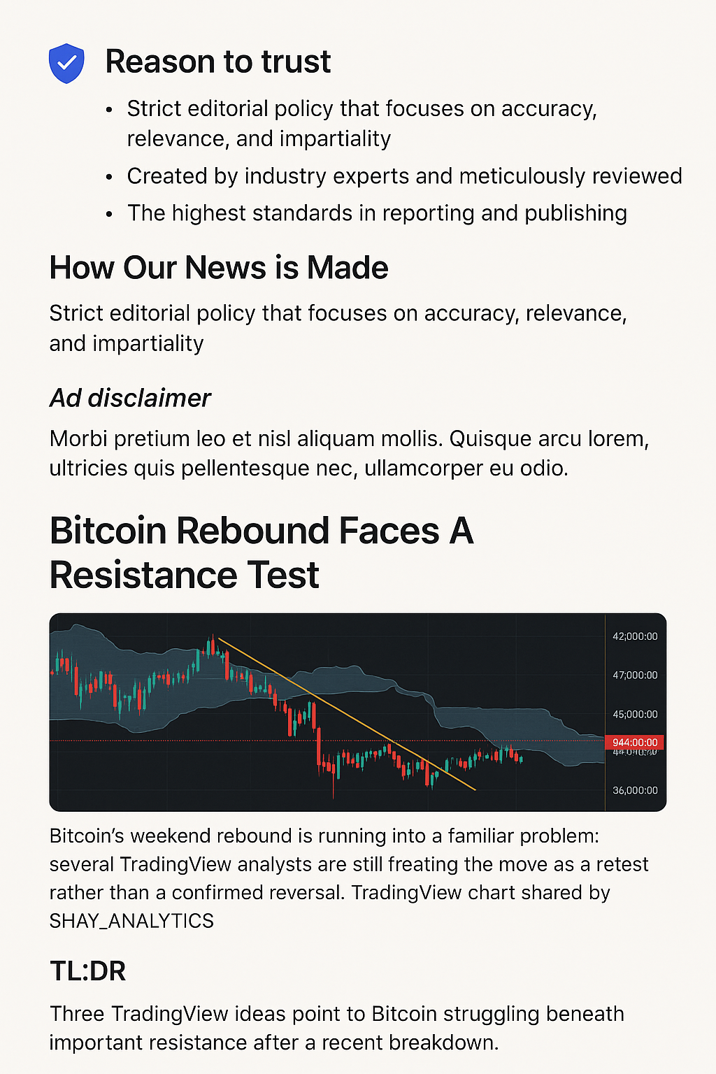 Bitcoin Bears Target Lower Levels as Analysts Highlight Stalling Recovery